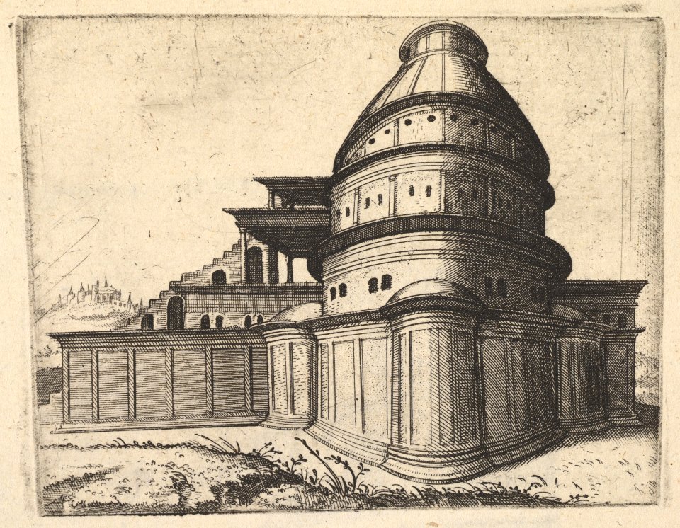 Building -Aerarii Publici Rome- from the series 'Ruinarum variarum fabricarum delineationes pictoribus caeterisque id genus artificibus multum utiles' MET DP823073