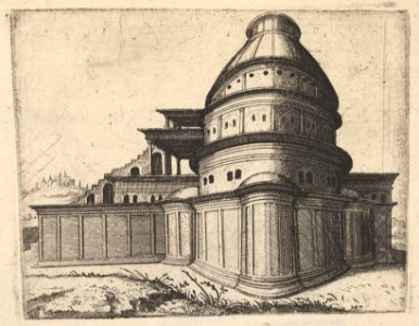 Building -Aerarii Publici Rome- from the series 'Ruinarum variarum fabricarum delineationes pictoribus caeterisque id genus artificibus multum utiles' MET DP823073
