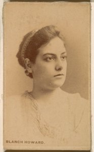 Blanch Howard, from the Actresses series (N246), Type 1, issued by Kinney Brothers to promote Sporting Extra Cigarettes MET DP860000