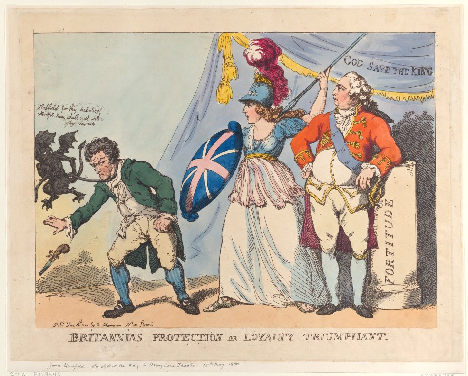 Britannia's Protection or Loyalty Triumphant Met DP884652 - Free Stock ...