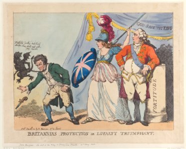 Britannia's Protection or Loyalty Triumphant Met DP884652