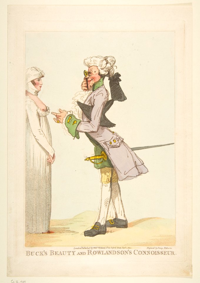 Buck's Beauty and Rowlandson's Connoisseur MET DP818385