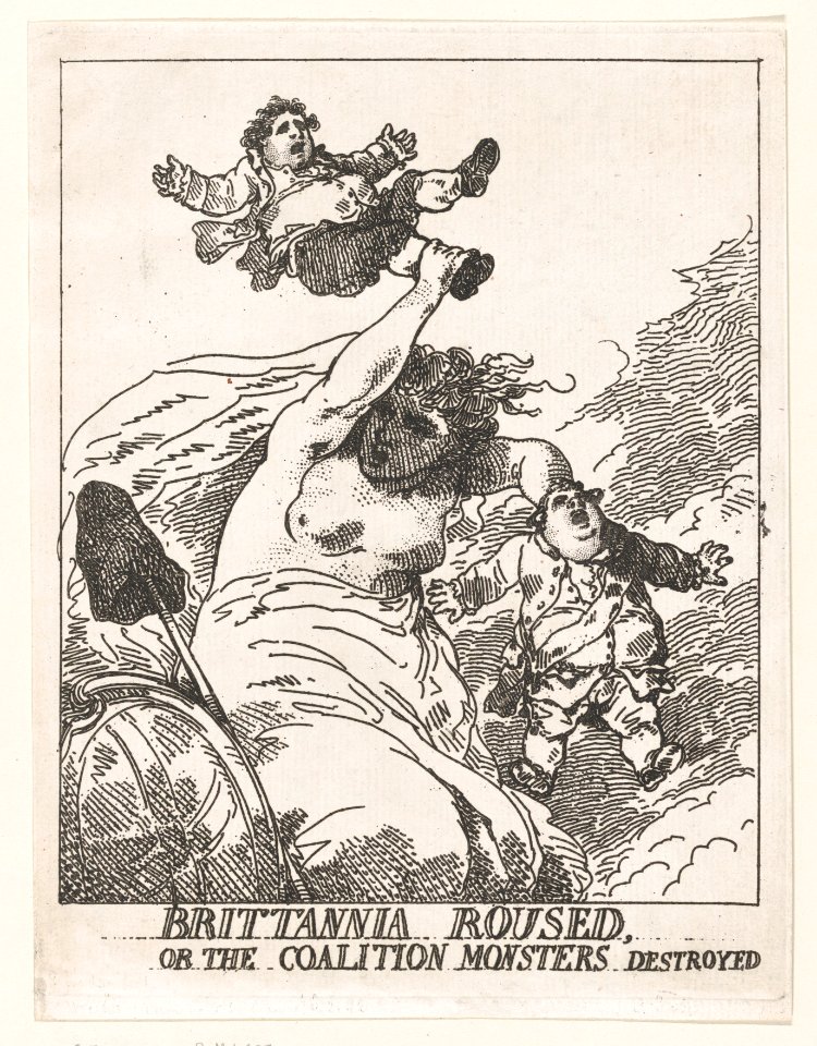 Britannia Roused, or the Coalition Monsters Destroyed MET DP871744