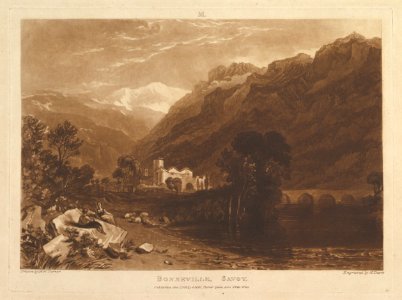 Bonneville, Savoy (Liber Studiorum, part XIII, plate 64) MET DP821593