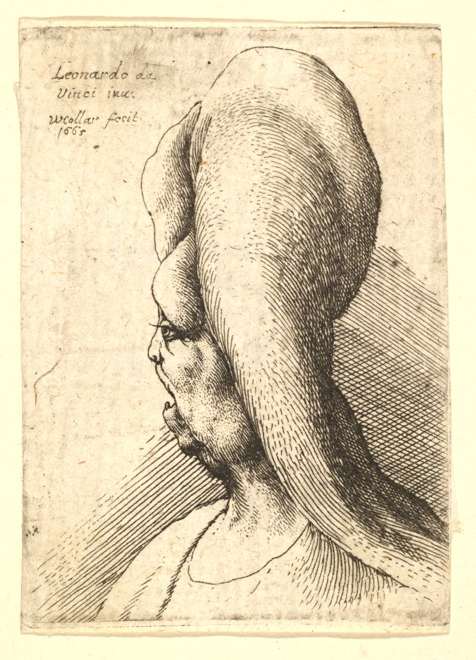Bust of a deformed old woman with one tooth, facing left MET DP823706