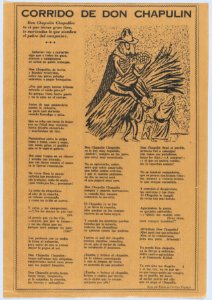 Broadsheet relating to the ballad of Mr Grasshopper (a corrupt middleman) who exploits starving workers; he is being carried aloft by peasants MET DP874533