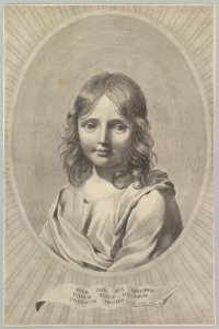 Bust of Jesus as a Child in an Oval MET DP822185
