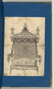 Chinese Sopha -Sofa-, in Chippendale Drawings, Vol. I MET DP-14278-041