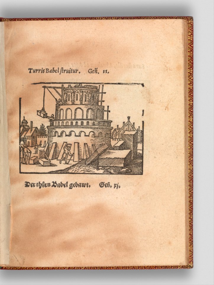 Biblicae Historiae, Artificiosissimis picturis effigiatae Per Sebaldum Behem Pictorem Francoforten- Biblische Historien Künstlich fürgemalet. Durch den wolberümten Sebald Behem- Malern zu Franckfurt MET DP374938
