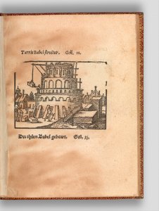 Biblicae Historiae, Artificiosissimis picturis effigiatae Per Sebaldum Behem Pictorem Francoforten- Biblische Historien Künstlich fürgemalet. Durch den wolberümten Sebald Behem- Malern zu Franckfurt MET DP374938
