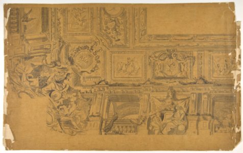 Ceiling and Cove Designs, Hôtel Rothschild, Vienna MET DP811098