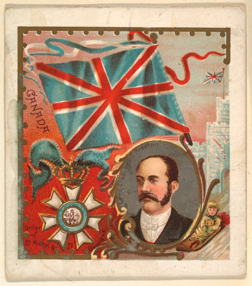 Canada, from the International Cards series (N238), issued by Kinney Bros. MET DPB875018