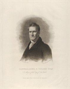 Cadwallader David Colden, Mayor of New York City MET DP837770