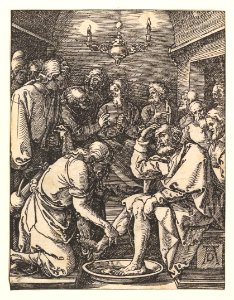 Christ Washing the Feet of the Disciples, from The Small Passion MET DP820443