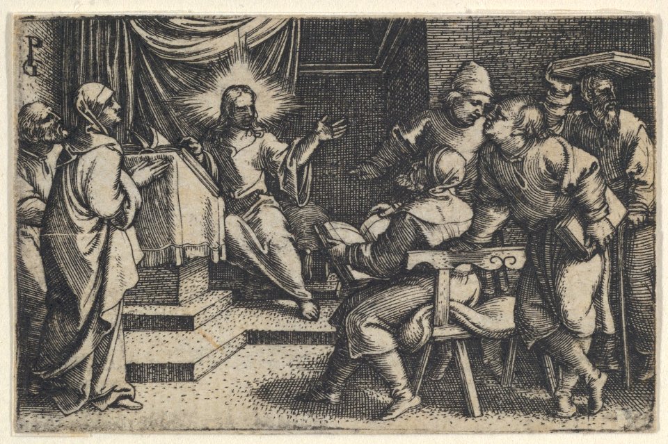 Christ with the Doctors in the Temple, from The Story of Christ MET DP855484