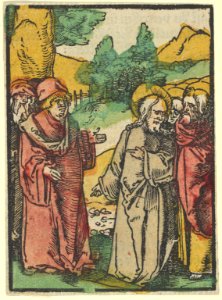 Christ Warning the Disciples of False Prophets, from Das Plenarium MET DP849959