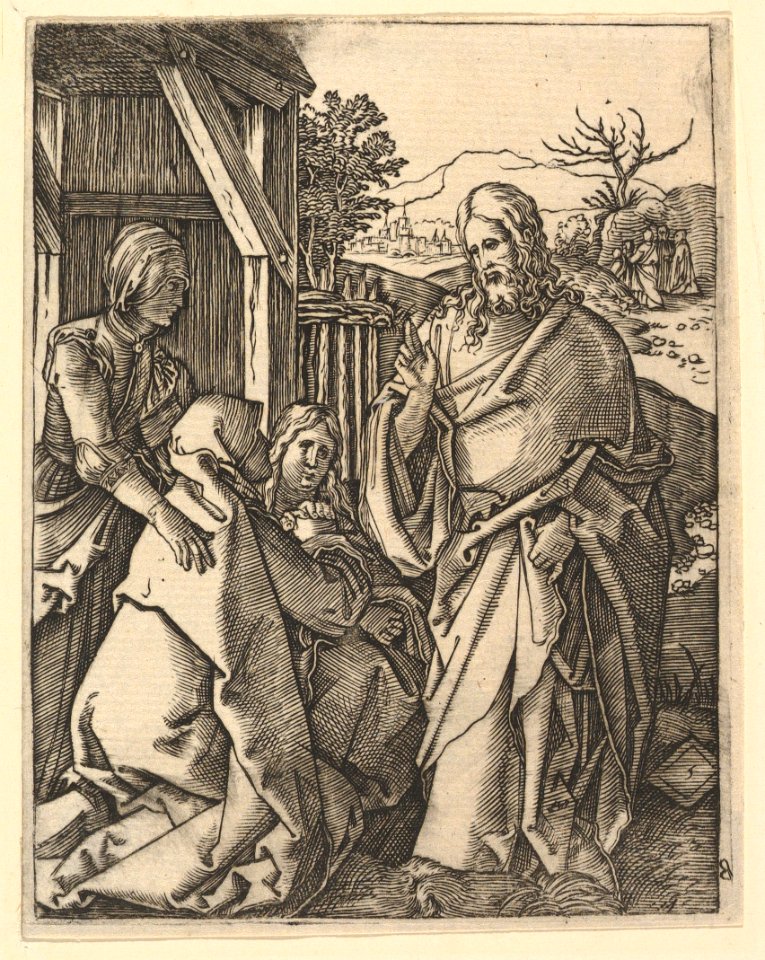 Christ Taking Leave of His Mother, after Dürer MET DP820310