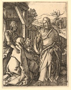 Christ Taking Leave of His Mother, after Dürer MET DP820310
