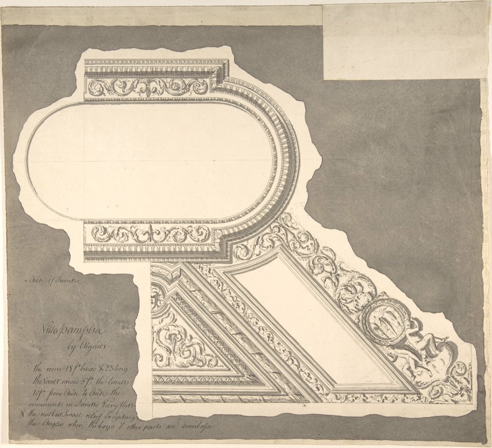 Ceiling of Staircase, Palazzo Mattei MET DP805623