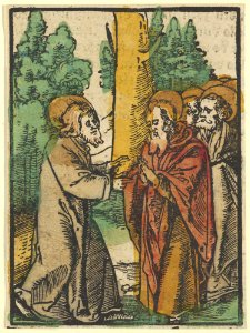 Christ Teaching the Disciples, 1, from Das Plenarium MET DP849937