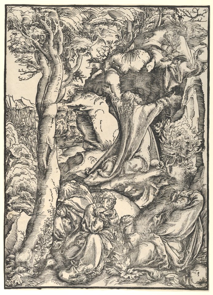Christ on the Mount of Olives MET DP842891