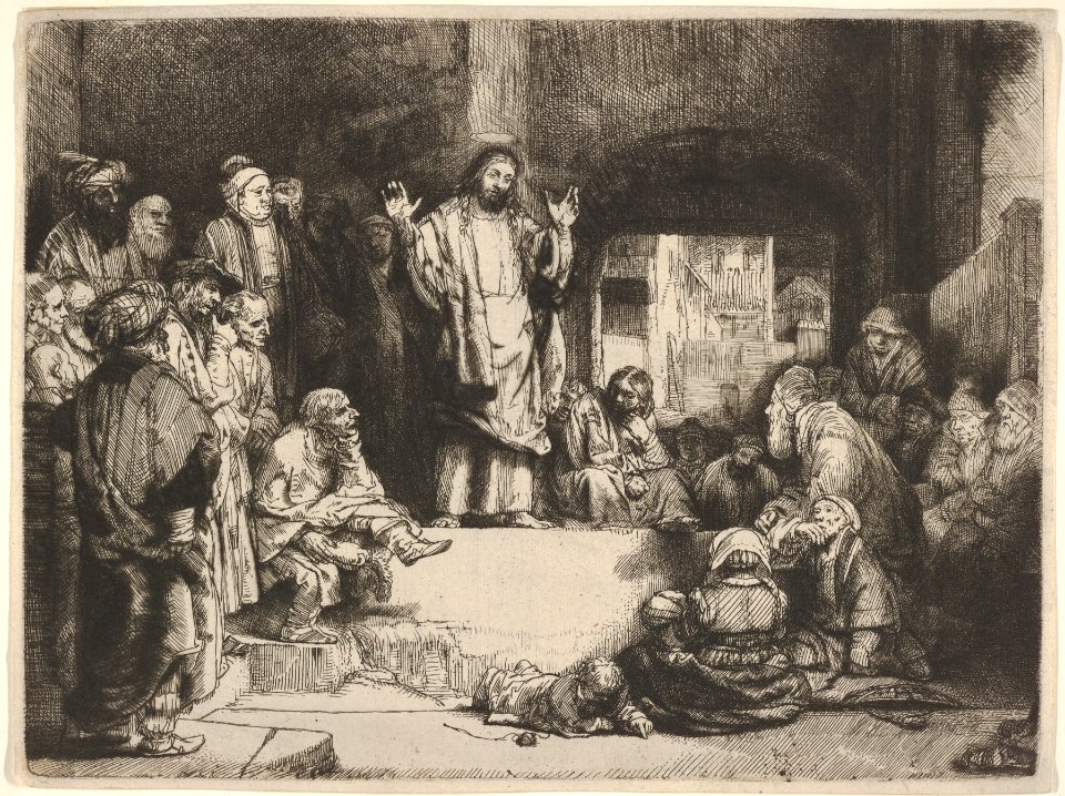 Christ Preaching, called La Petite Tombe MET DP832290