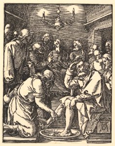 Christ Washing the Feet of the Disciples, from The Small Passion MET DP820427