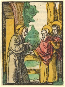 Christ Talking to the Disciples, 3, from Das Plenarium MET DP849943