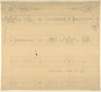 Ceiling Design for the "Salle des Cerfs", Fontainebleau MET DP811111