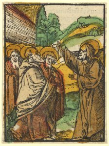 Christ Teaching the Disciples, 2, from Das Plenarium MET DP849939