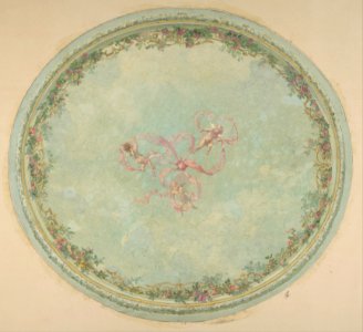 Ceiling Design for the Pless Chateau, Silesia MET DP811123