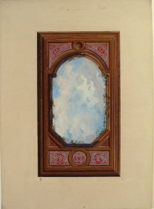 Ceiling design for Salon d'Entrée, Hôtel de Monsieur de Juigne, Paris, 1867 MET 67.827.117