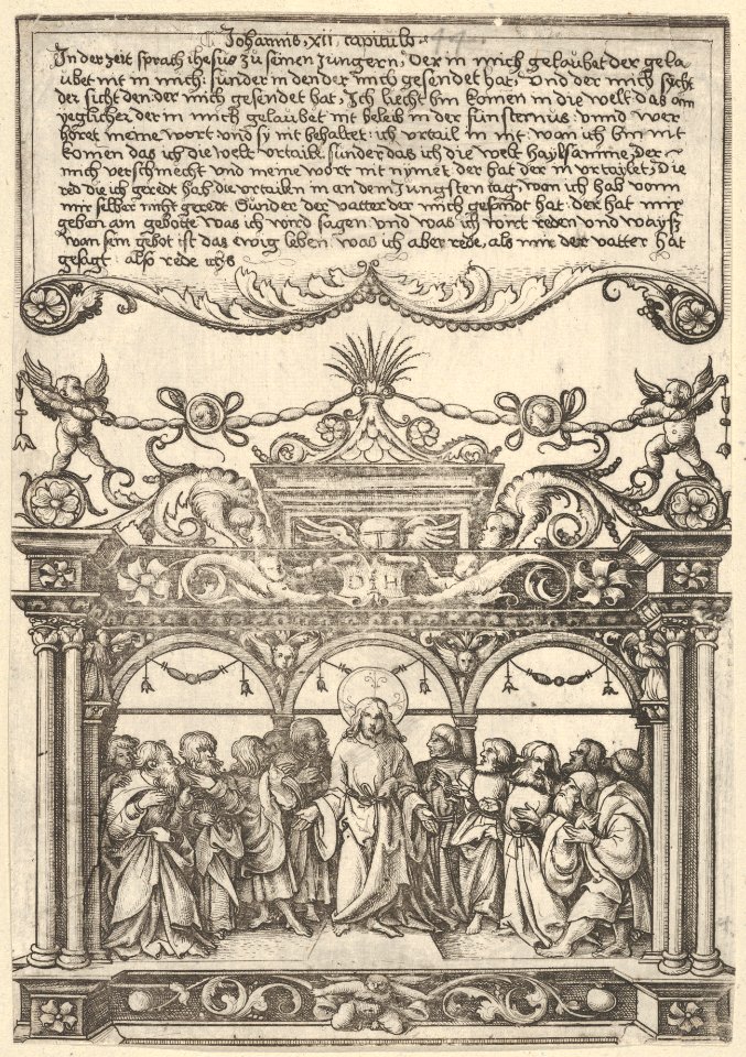 Christ Testifying his Mission MET DP835709