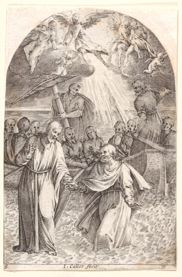 Christ Walking on Water Met DP888125