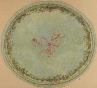 Ceiling Design for the Pless Chateau, Silesia MET 67.827.149
