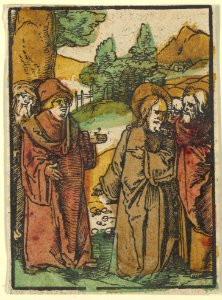 Christ Warning the Disciples of False Prophets, from Das Plenarium MET DP849944