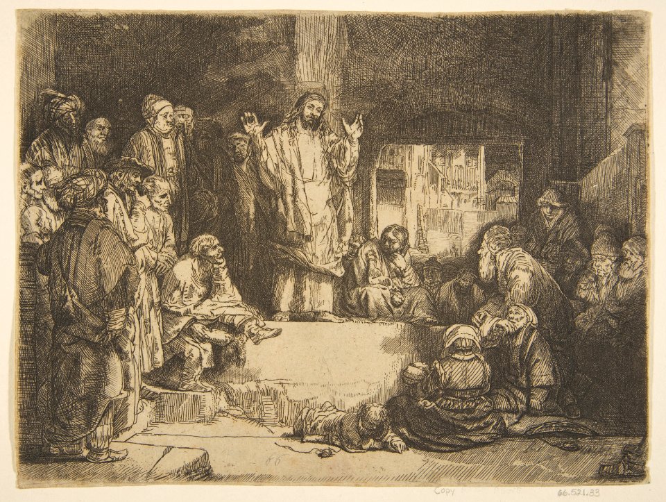 Christ Preaching (La Petite Tombe) (copy) MET DP814774