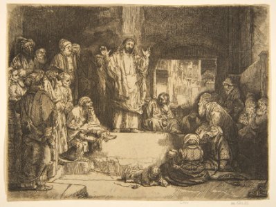 Christ Preaching (La Petite Tombe) (copy) MET DP814774