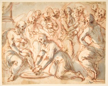 Christ Washing the Disciples' Feet MET DP812204
