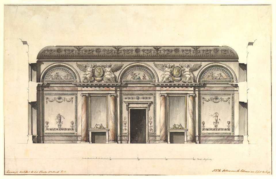 Central Salon of the Alexander Palace at Tsarskoe Selo MET DP820606