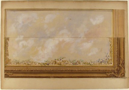 Ceiling Design for the Dining Room of the Duke d'Albe, Madrid MET 67.827.55