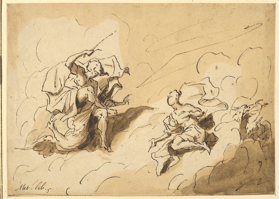 Ceres pleading with Jove for the Return of Prosperpina- Ovid, Metamorphoses, Book V MET DP850231