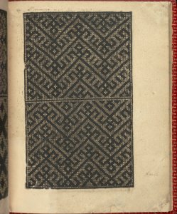 Ce est ung tractat de la noble art de leguille ascavoir ouvraiges de spaigne... page 9 (recto) MET DP355620