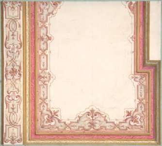 Ceiling Design for Madame Hope's Bedroom MET DP806920