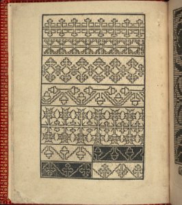Ce est ung tractat de la noble art de leguille ascavoir ouvraiges de spaigne... page 3 (recto) MET DP355595