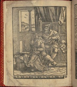 Ce est ung tractat de la noble art de leguille ascavoir ouvraiges de spaigne... title page (verso) MET DP355591