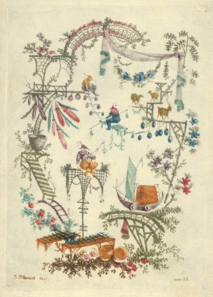 Chinoiserie from Nouvelle Suite de Cahiers Arabesques Chinois MET DP850521