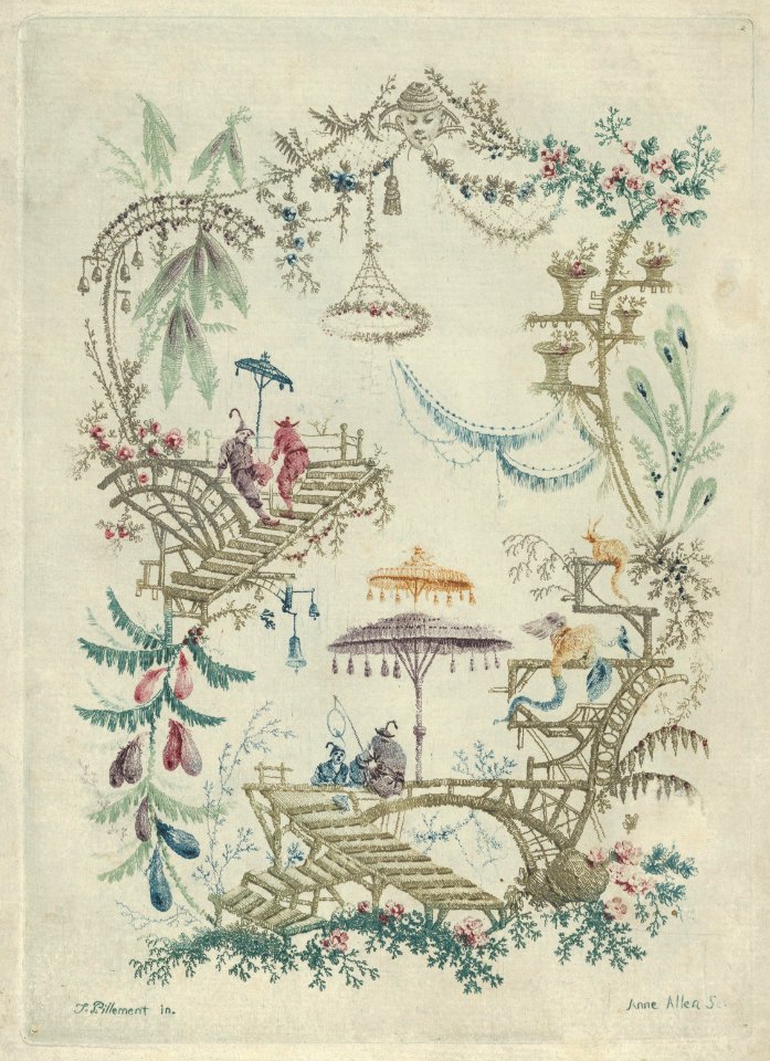 Chinoiserie from Nouvelle Suite de Cahiers Arabesques Chinois MET DP850523