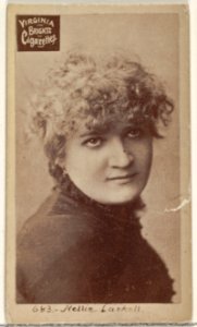 Card 683, Nellie Larkell, from the Actors and Actresses series (N45, Type 2) for Virginia Brights Cigarettes MET DP830961