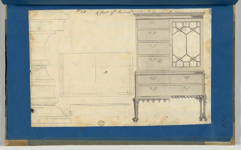 Chest of Drawers, from Chippendale Drawings, Vol. II MET DP-14176-080